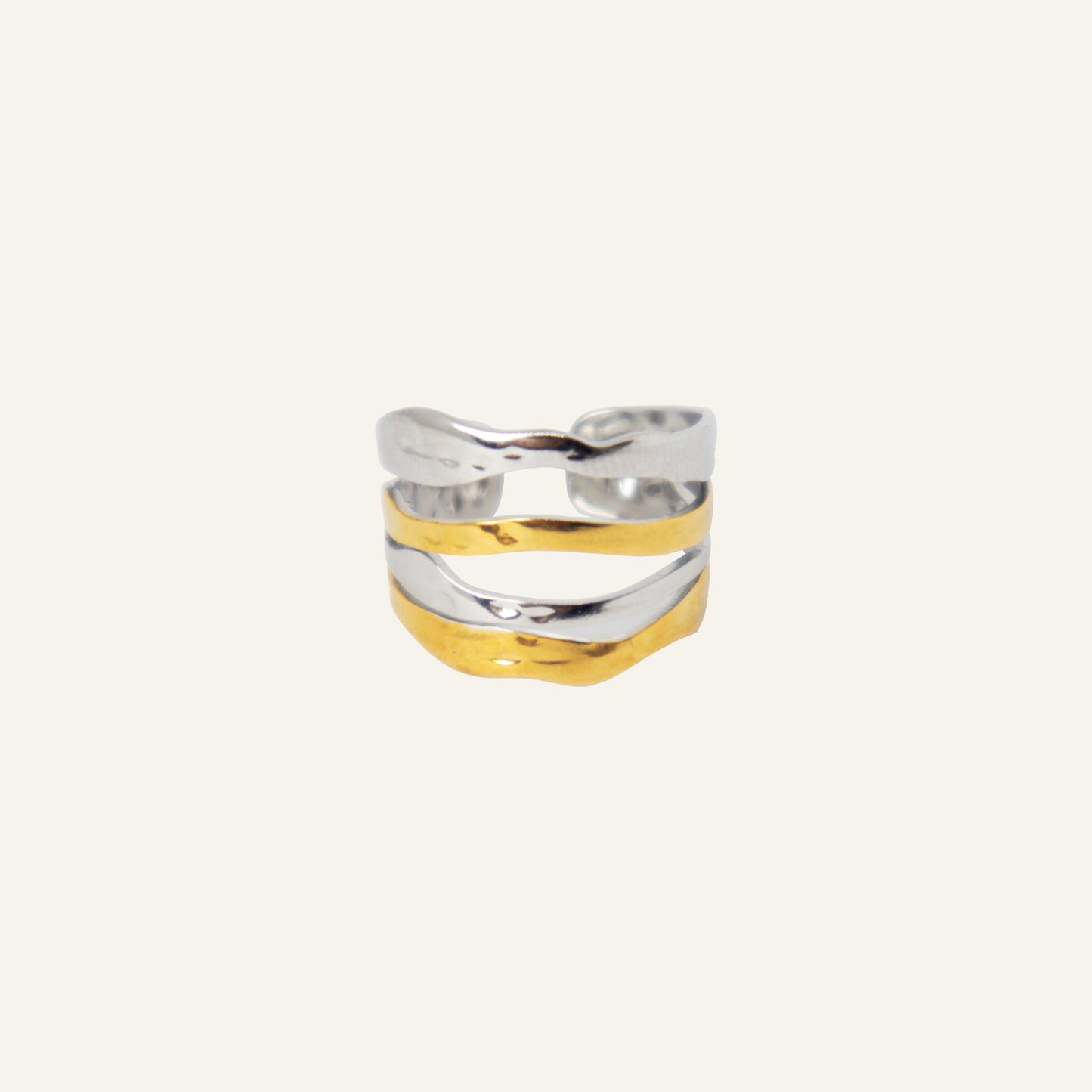 RIPPLE RING - GOLD