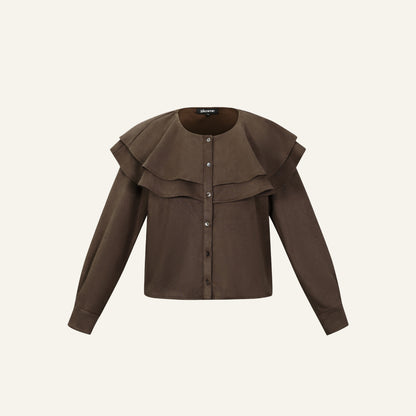 RUFFLE BLOUSE 