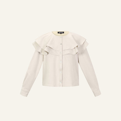 RUFFLE BLOUSE 