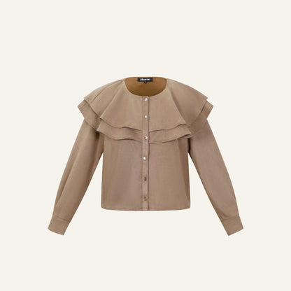 RUFFLE BLOUSE 