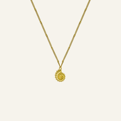 SHELL NECKLACE GOLD