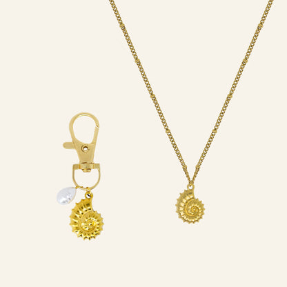 SHELL KETTING & CHARM SET
