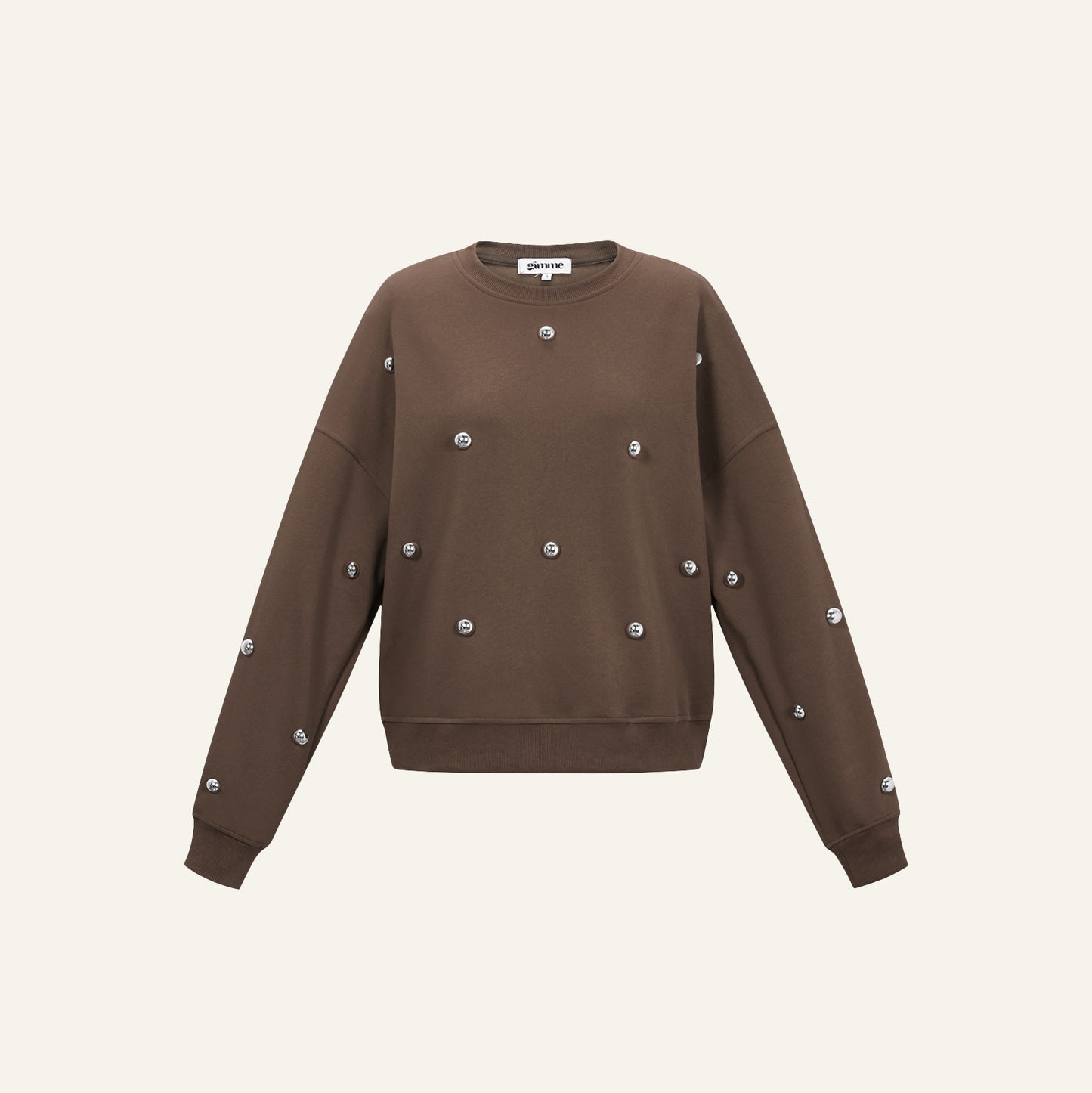 SHINY DOTS SWEATER - BRUIN