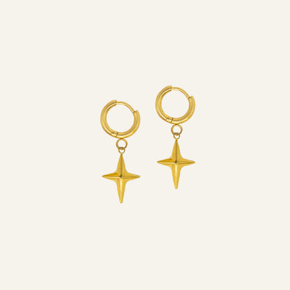 CUSTOM CHARM CREOLEN - GOUD