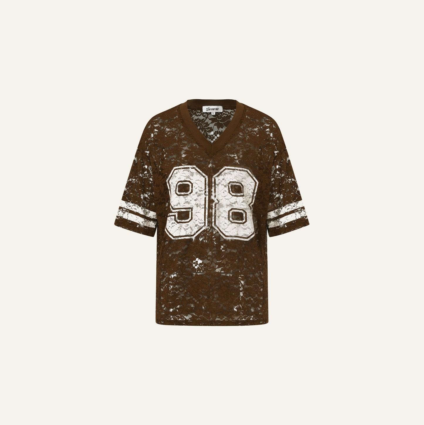 SPORTY LACE TOP - BRUIN