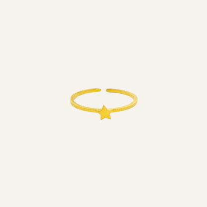 STAR RING - GOUD