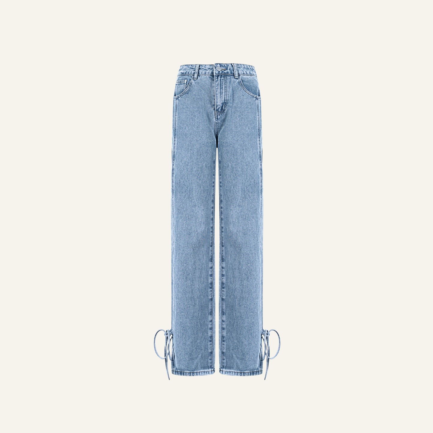 Straight knot jeans 