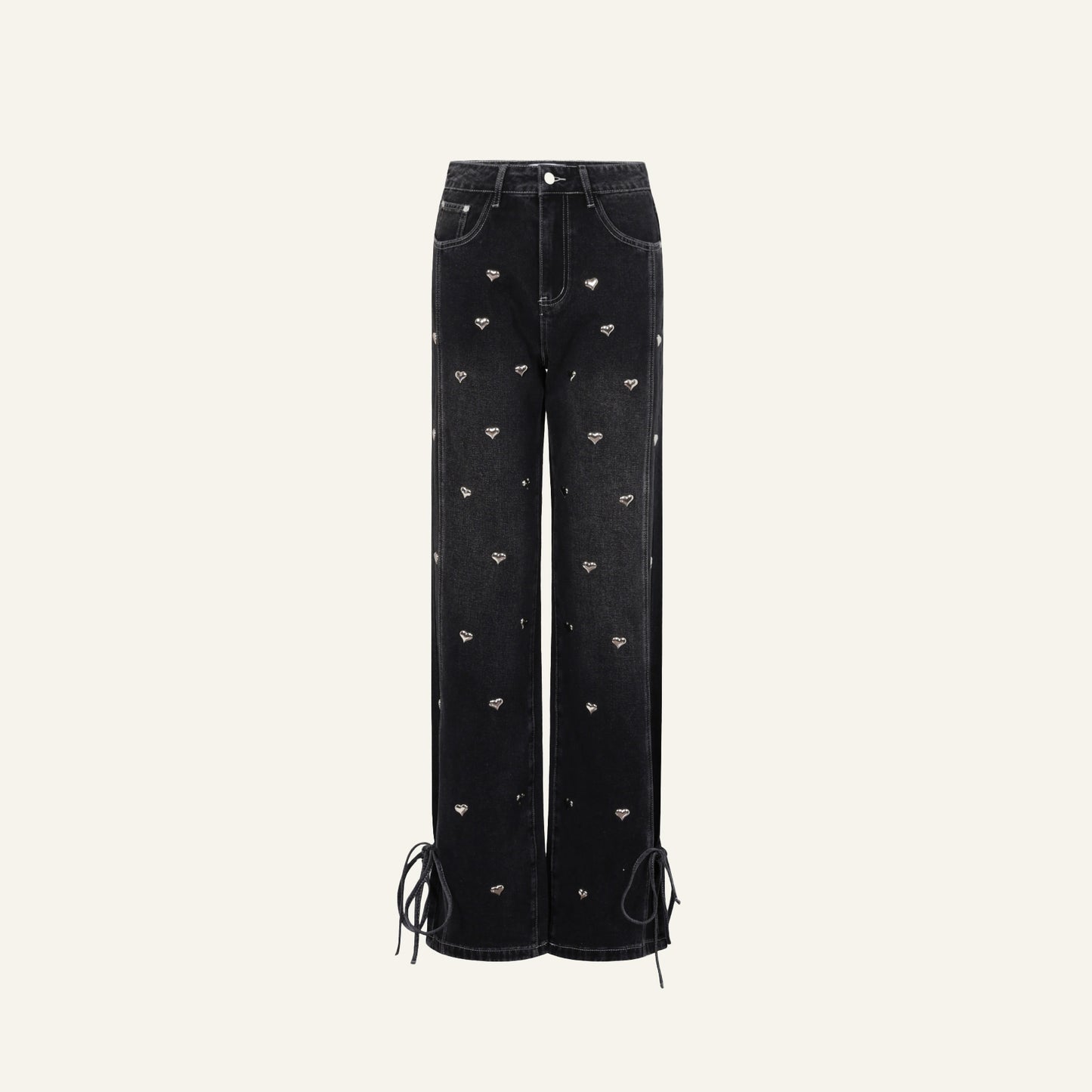 SWEETHEART JEANS - BLACK 