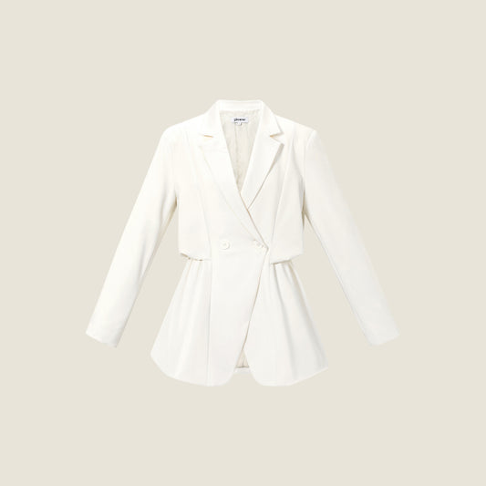 Tailored Blazer - Cream 