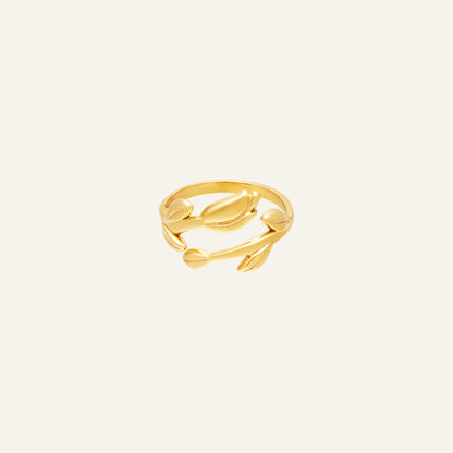 TULIP RING - GOUD