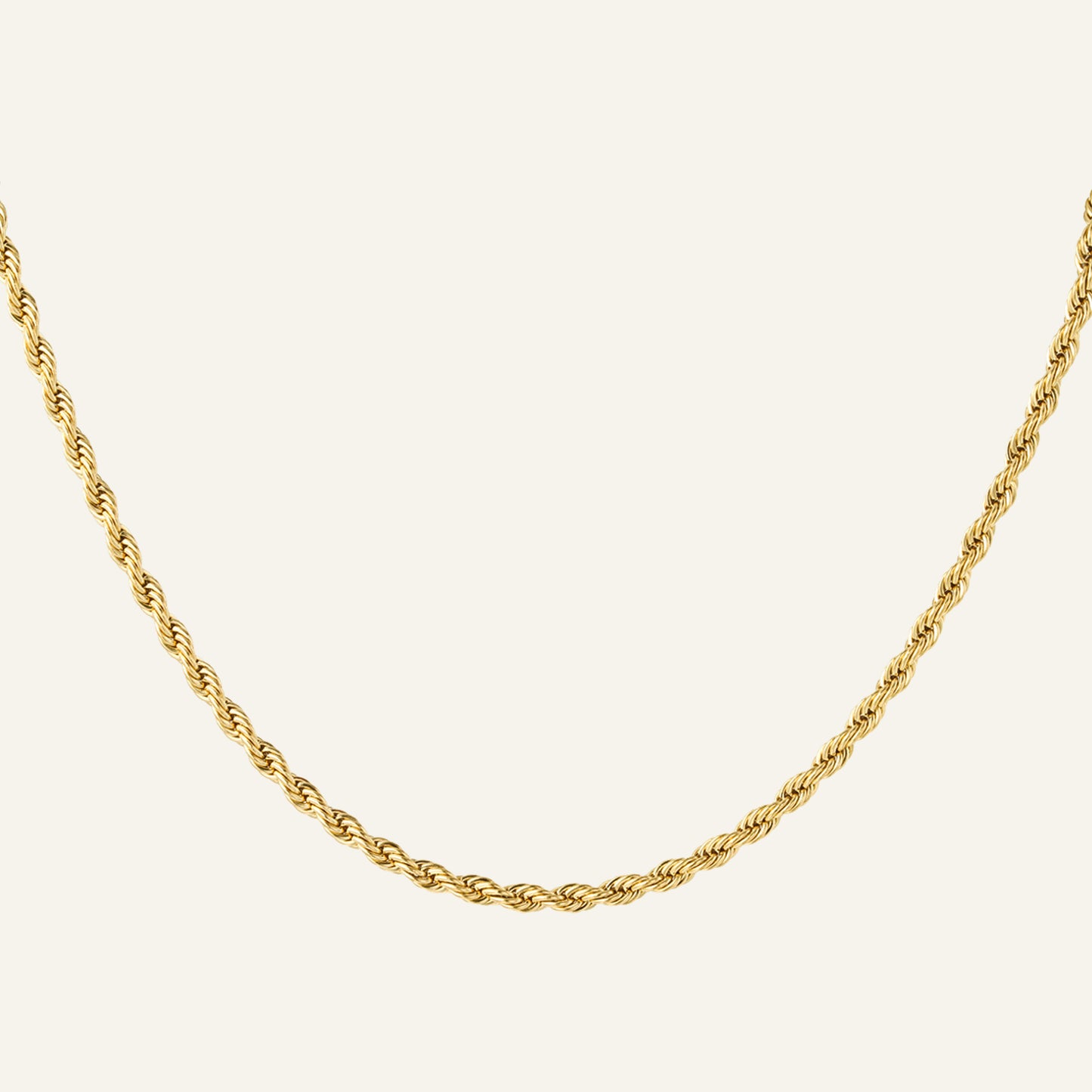 TWISTED KETTING GOUD