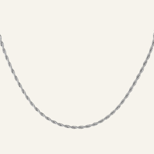 TWISTED KETTING ZILVER