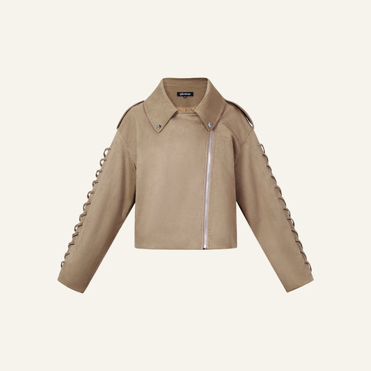 WESTERN JACKET - CAMEL