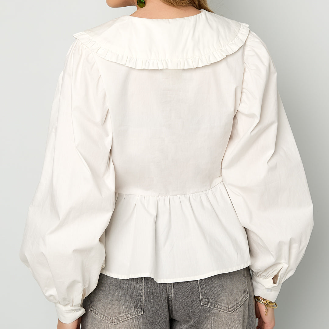 SWEET COLLAR BLOUSE