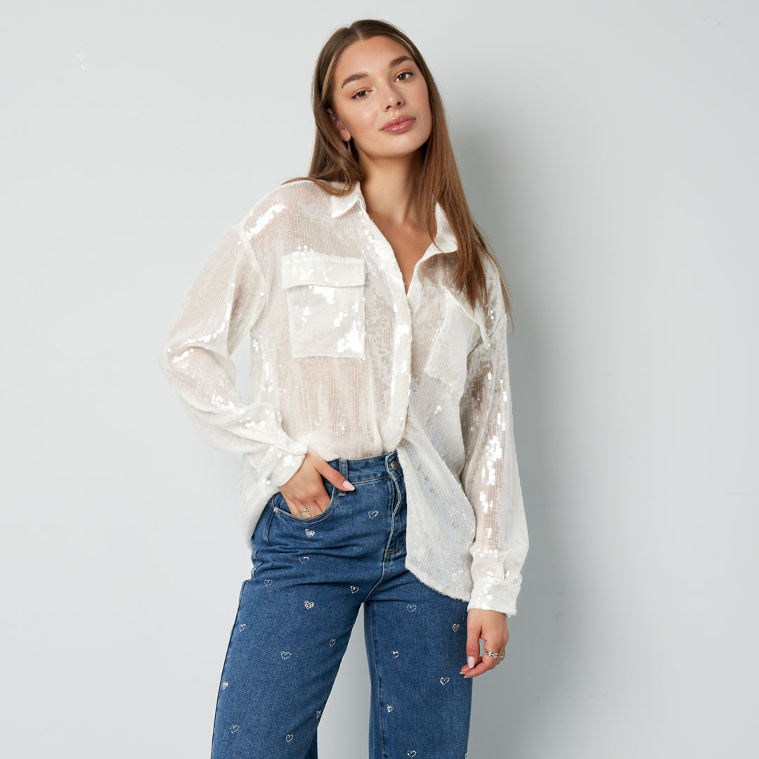 GLITTER BLOUSE