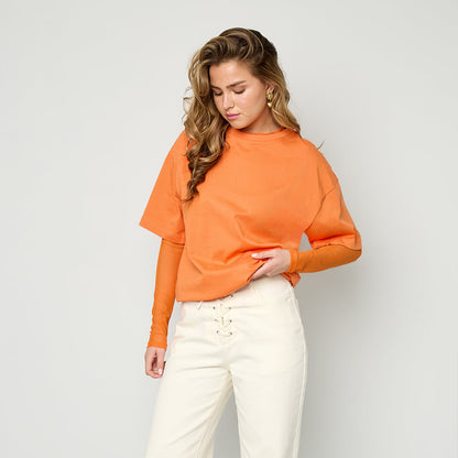 MESH TOP - ORANJE